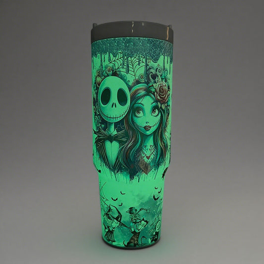 Halloween Glowing 40oz Tumbler