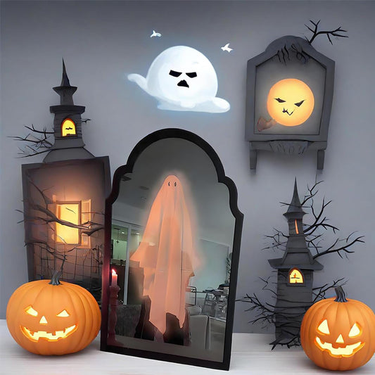 2025 Halloween Novelty Ghost Mirror